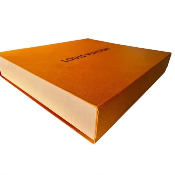 LOUIS VUITTON オレンジボックス 大 Louis Vuitton Orange - Very Large Storage Box 🍊